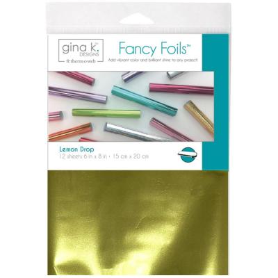 Gina K Designs Fancy Foil - Lemon Drop